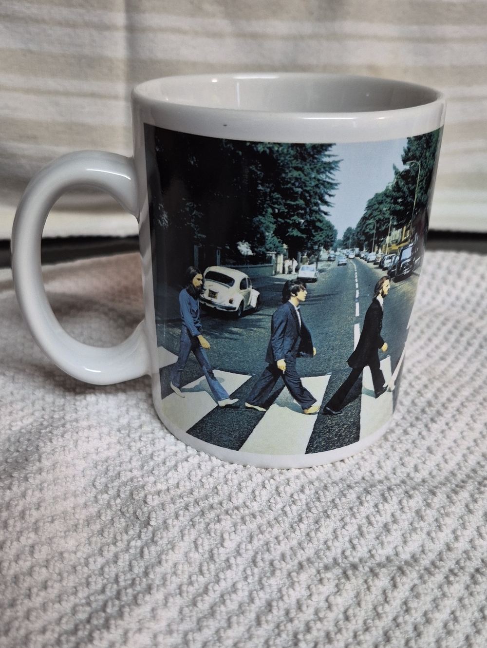 The Beatles Abbey Road Album Design Ceramic Mug